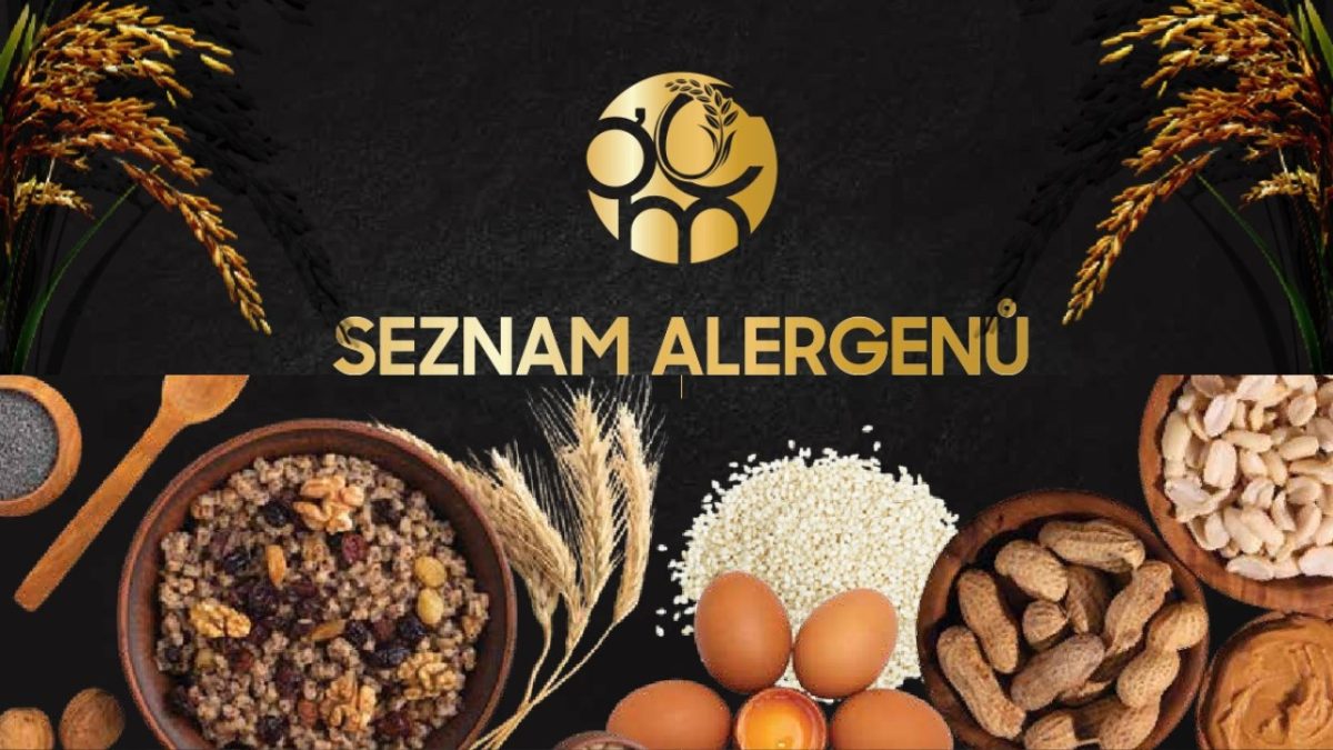 Seznam alergenů – Informace pro vaši bezpečnost