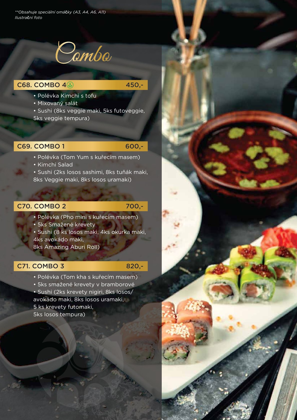Combo – Perfektní kombinace chutí Asie