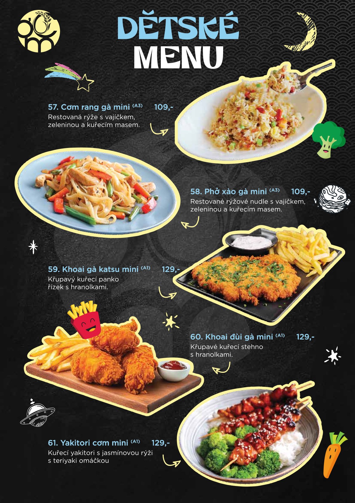 Dětské menu – Lahodné a zdravé pokrmy pro naše nejmenší hosty