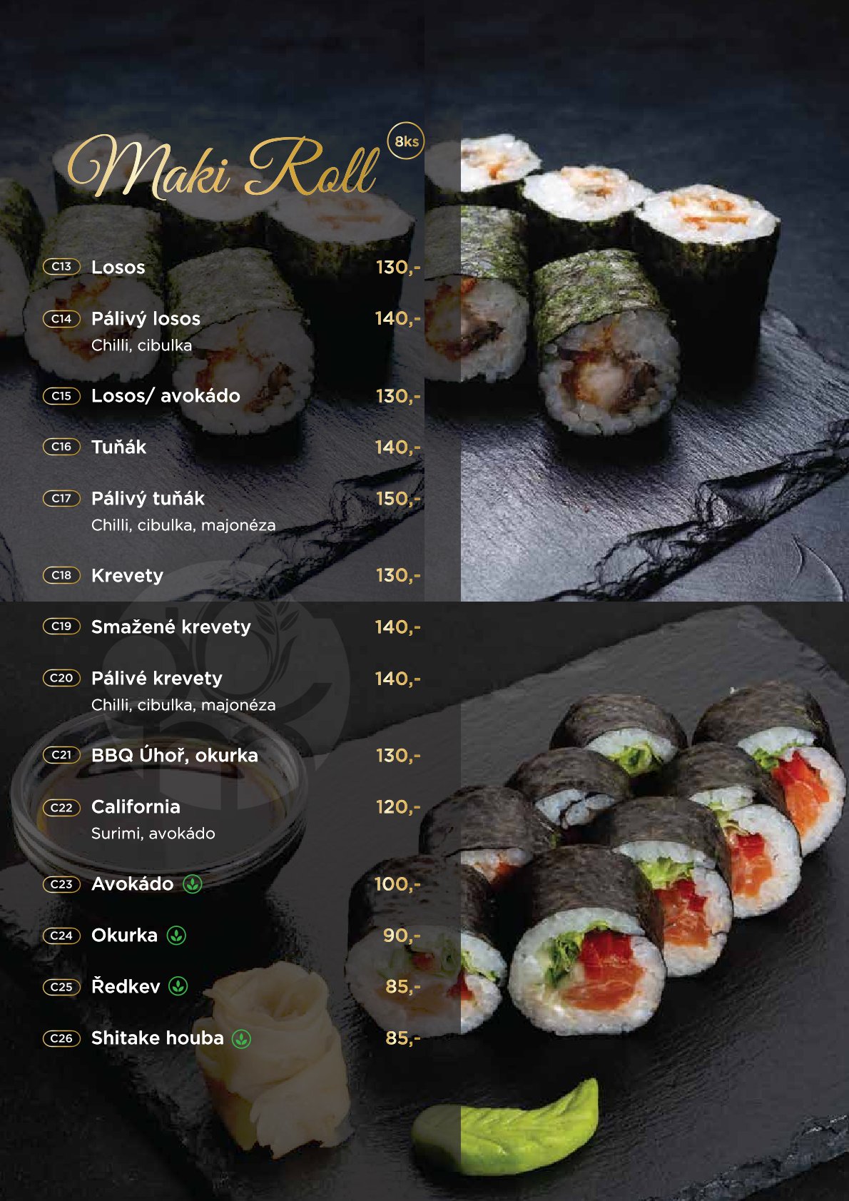 Maki Roll – Tradiční chuť Japonska v každém soustu
