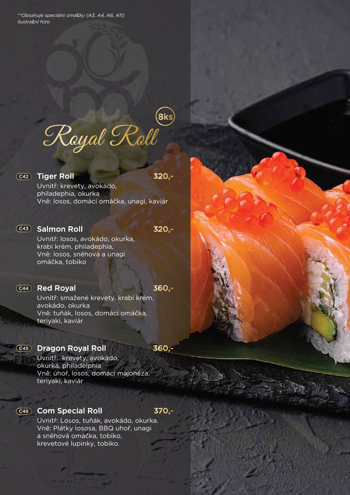 Royal Roll – Luxusní sushi pro výjimečný gurmánský zážitek