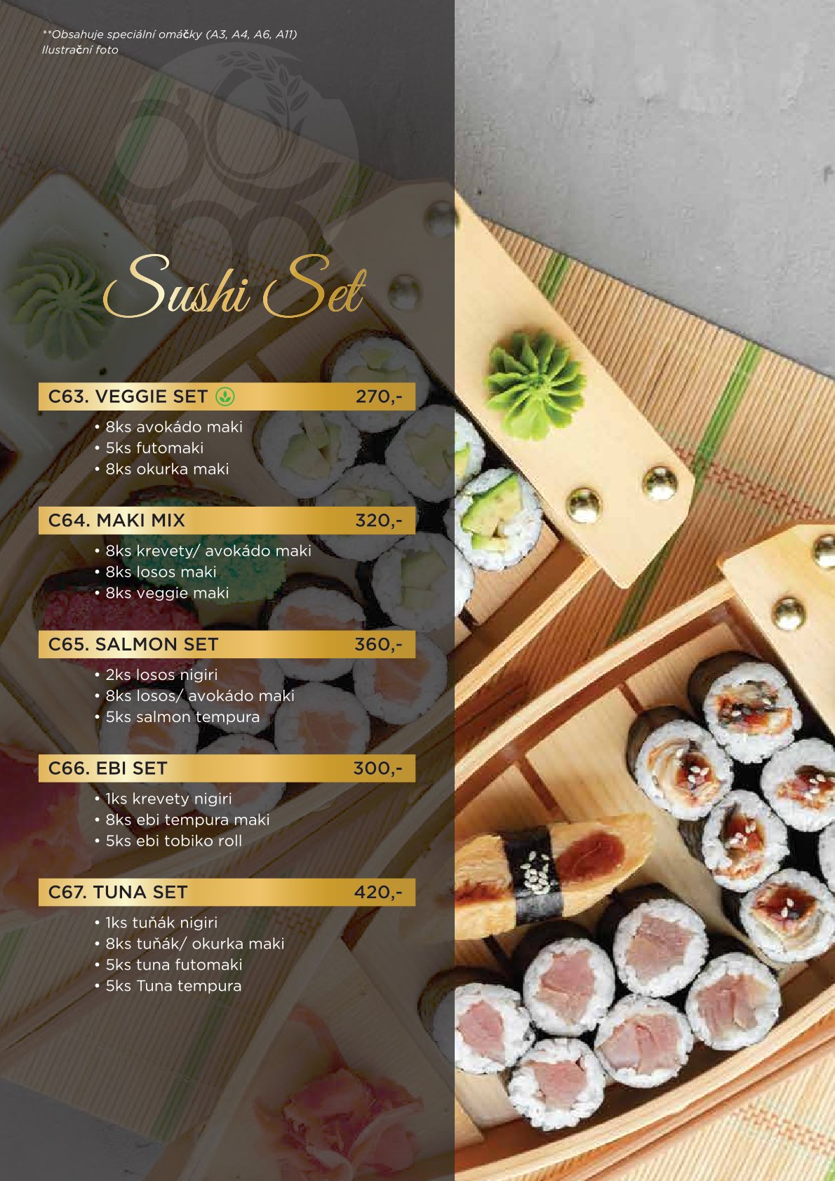 Sushi Set – Dokonalá kombinace chutí v jednom menu